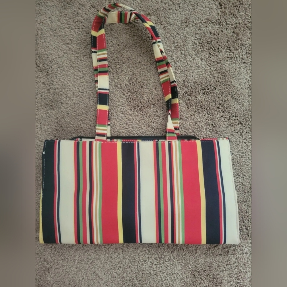 Striped Woman Handbag